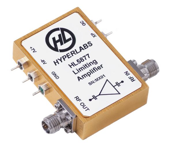 HL5877 Broadband Limiting Amplifier (35 kHz to 24 GHz)