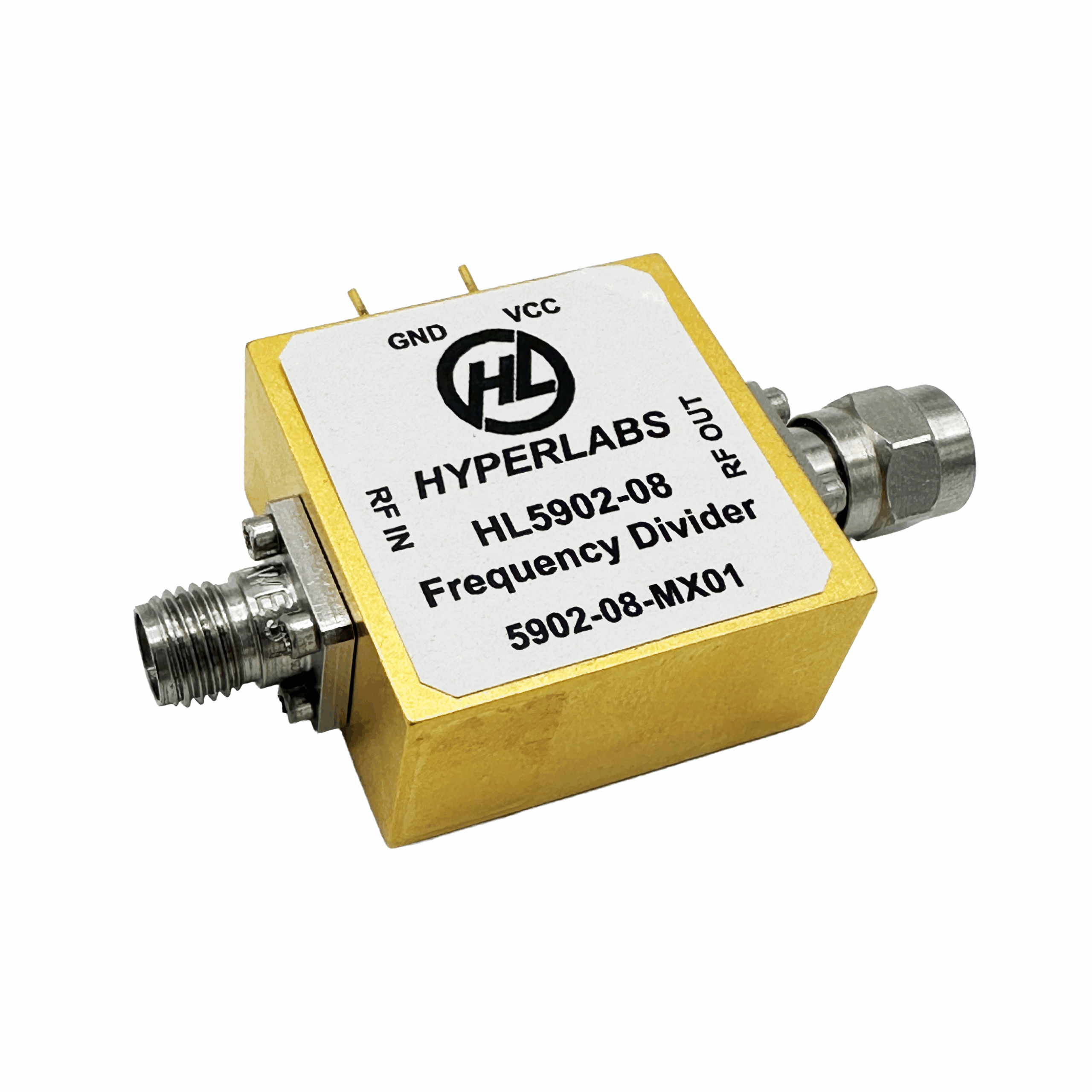 HL5902 Frequency Divider/Prescaler (100 MHz to 24 GHz)