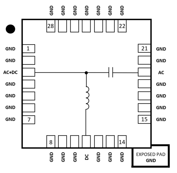 HL7041 & HL7042 SMD Broadband Bias Tee (35 MHz to 30 GHz) - Image 3