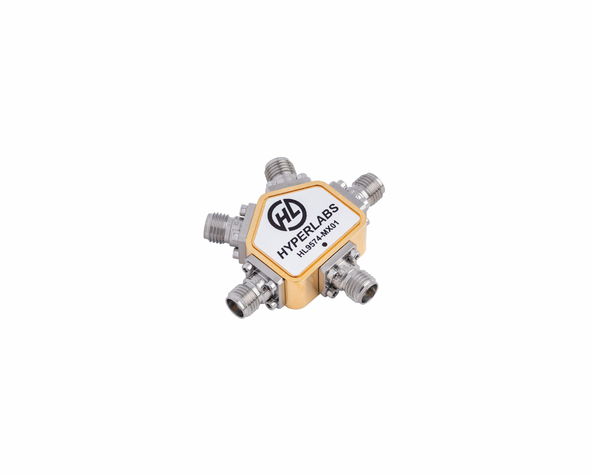 HL9574 Broadband Resistive 4Way Power Divider (DC to 40 GHz) HYPERLABS