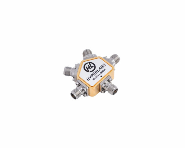 HL9574 Broadband Resistive 4-Way Power Divider (DC to 40 GHz)